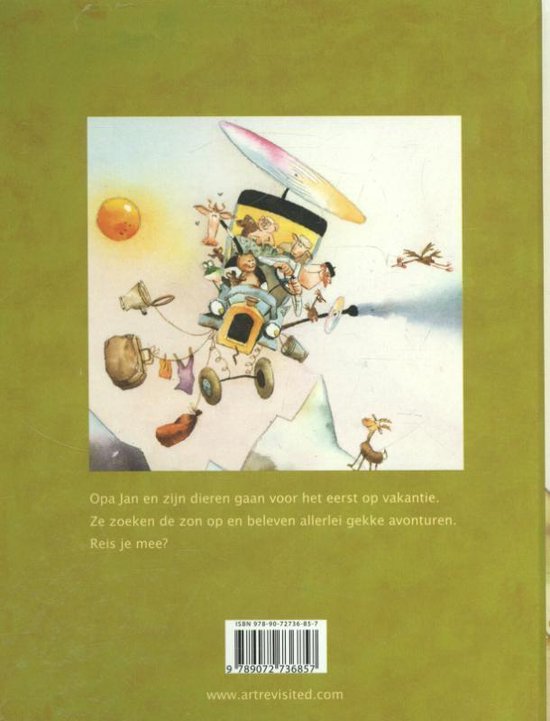 Marius van Dokkum Prentenboek - Opa Jan gaat op vakantie 4+ | Speel je Wijs