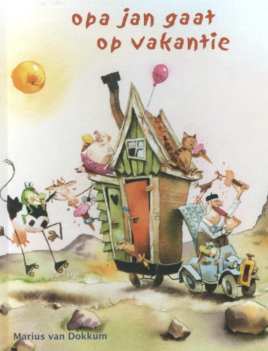 Marius van Dokkum Prentenboek - Opa Jan gaat op vakantie 4+ | Speel je Wijs