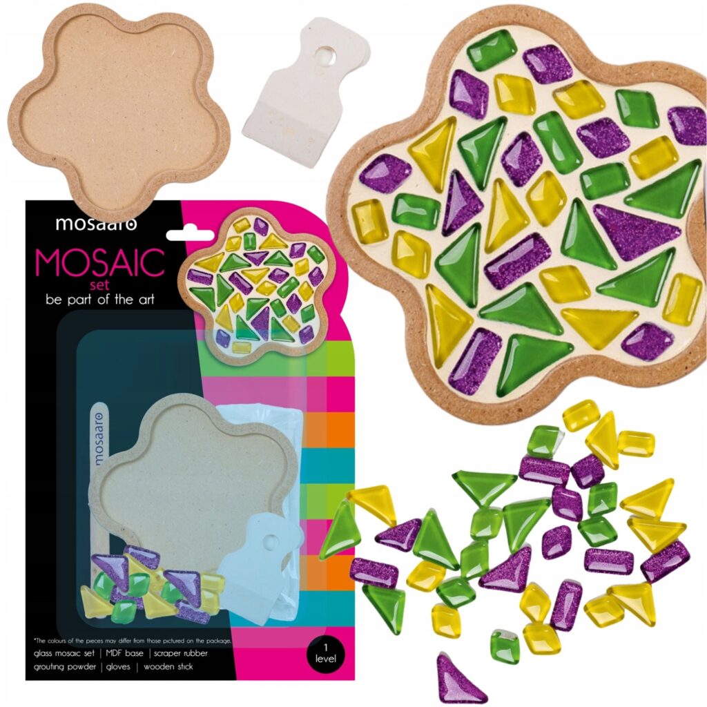 Mosaaro Mozaiek set Glas Mozaiek Bloem | Speel je Wijs