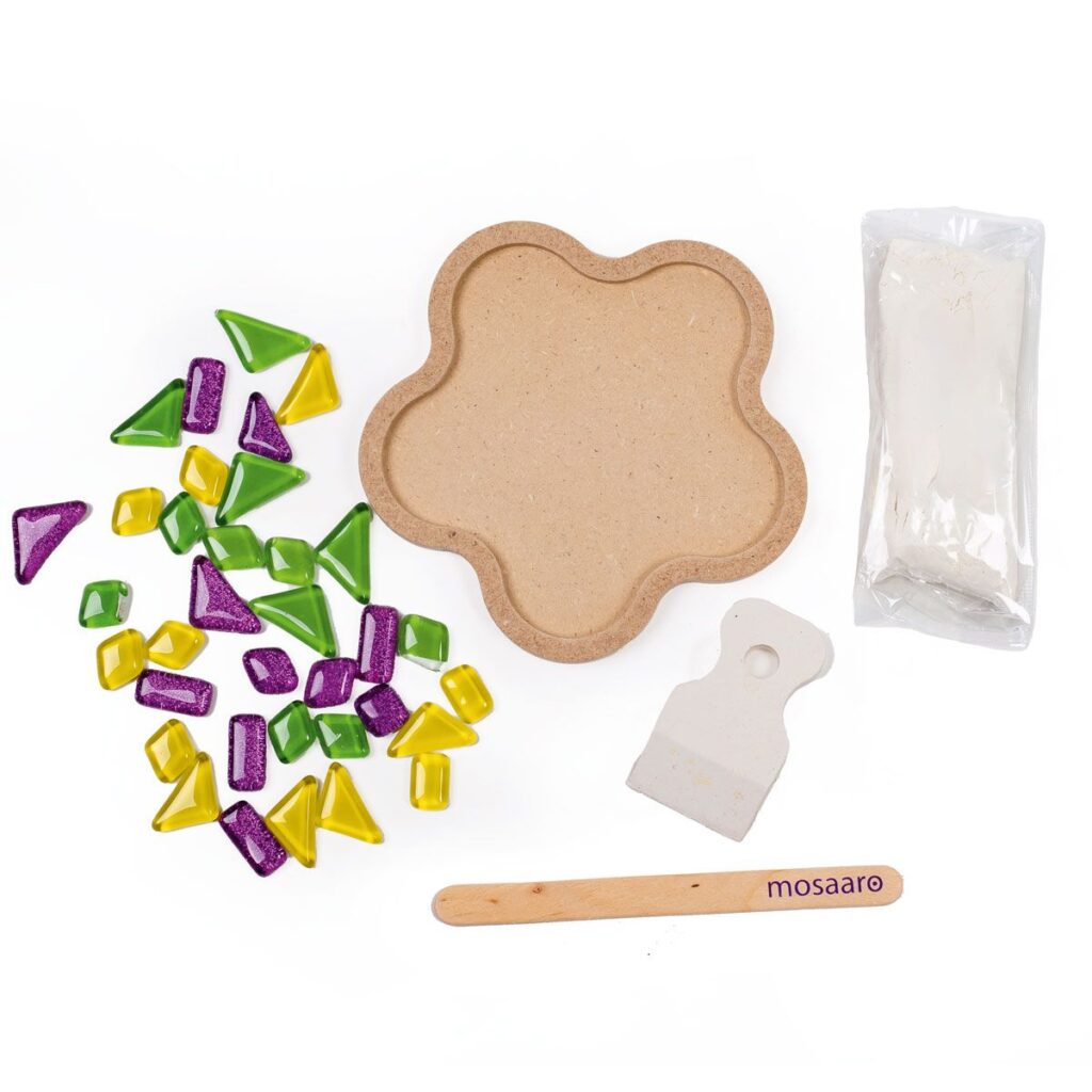 Mosaaro Mozaiek set Glas Mozaiek Bloem | Speel je Wijs