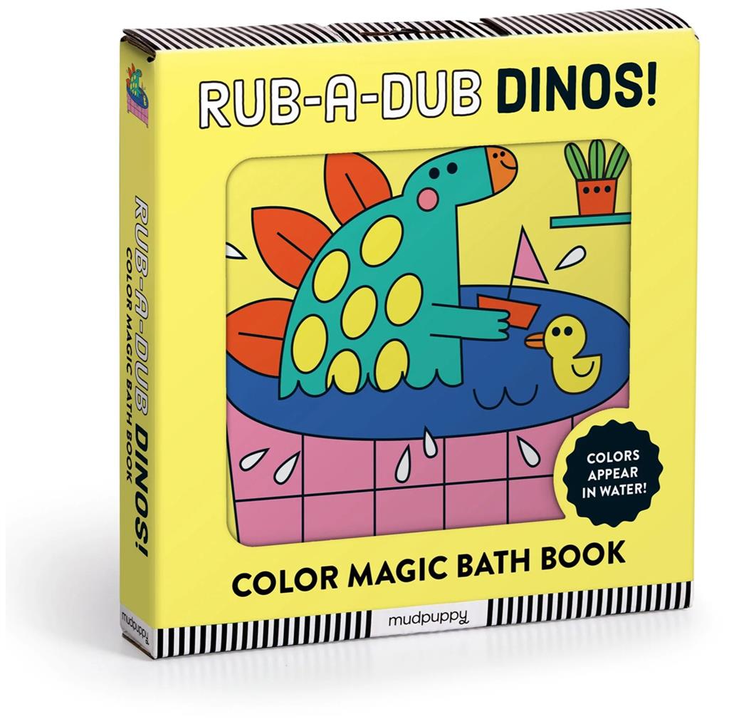 Mudpuppy Badboekje - Rub-a-Dub Dinos! 0+ | Speel je Wijs