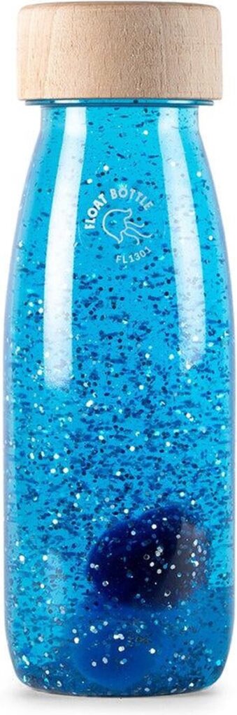 Petit Boum Sensorische fles - Float Bottle Blue | Speel je Wijs
