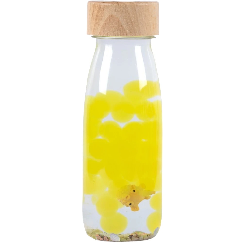 Petit Boum Sensorische fles - Sound Bottle Pufferfish | Speel je Wijs