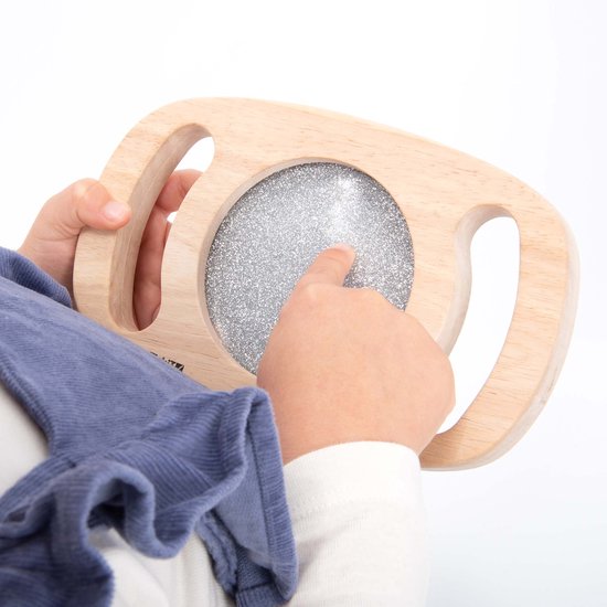 TickiT Easy Hold Glitter Venster Zilver | Speel je Wijs