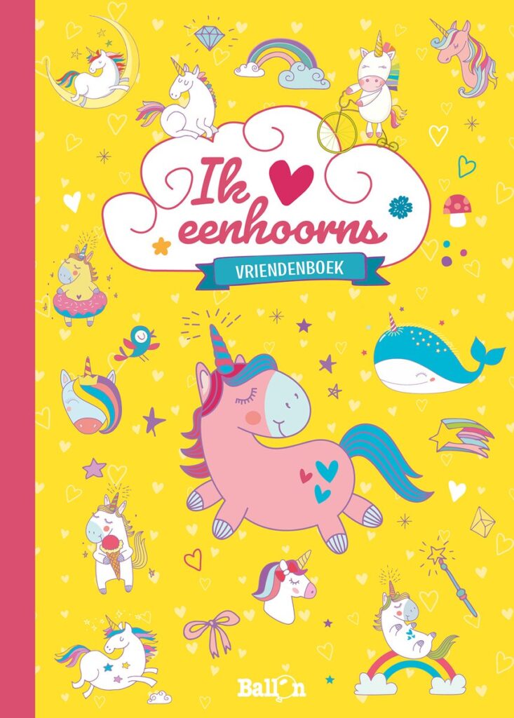 Mijn eerste vriendenboek - Eenhoorns| Speel je Wijs