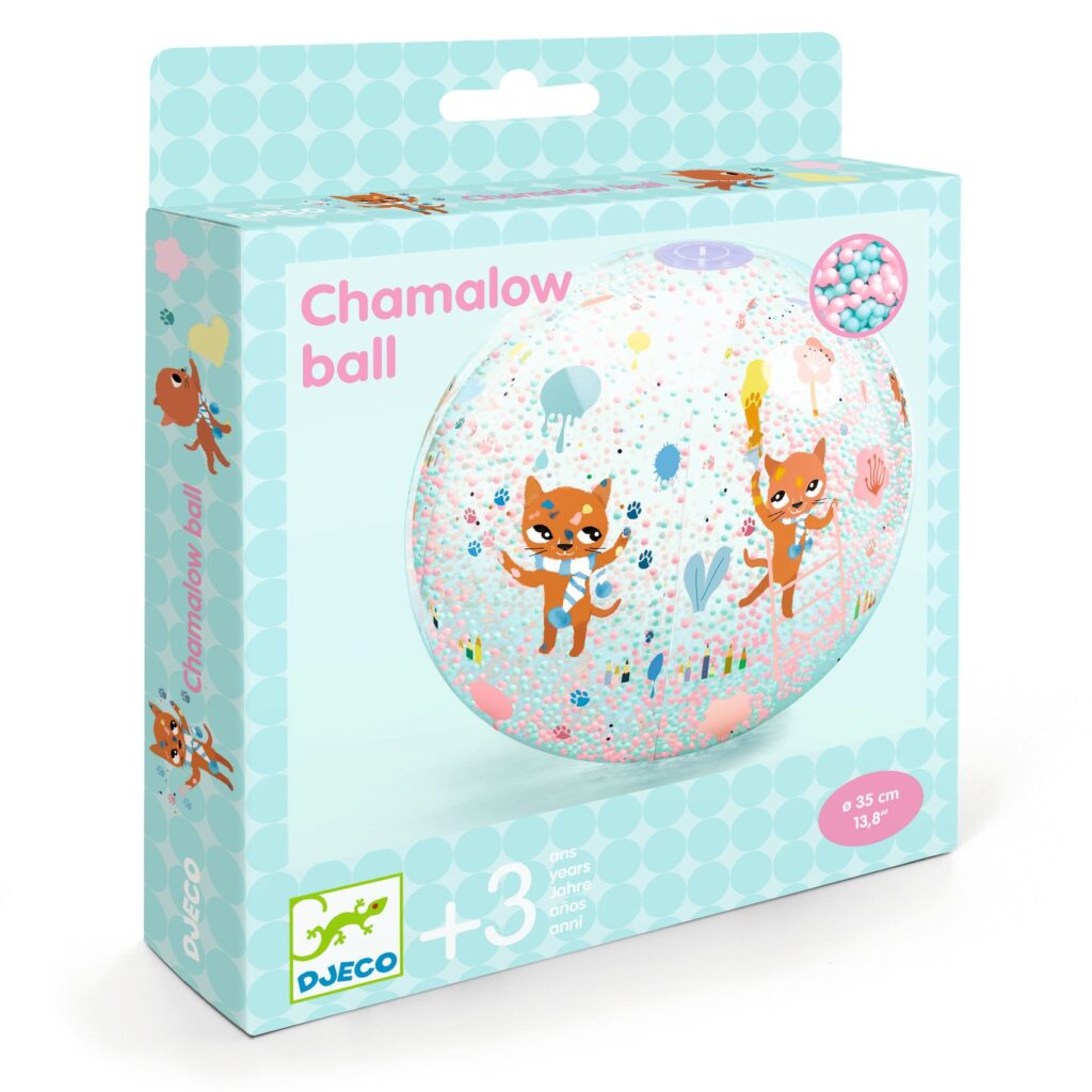 Djeco Opblaasbare bal Marshmallow | Speel je Wijs