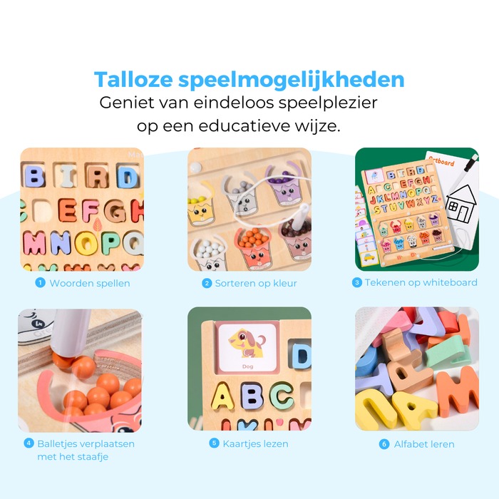 Mauzek Magnetisch Doolhof Deluxe 3 tm 6 jaar| Speel je Wijs