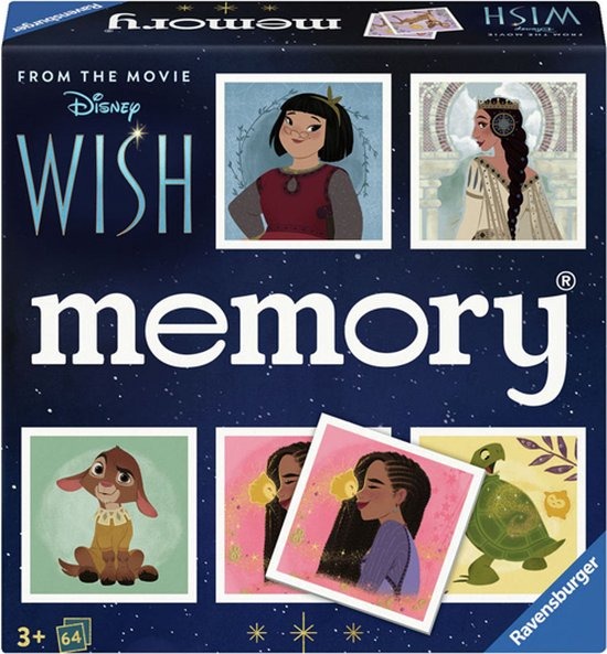 Ravensburger Memory Disney Wish 3+ | Speel je Wijs