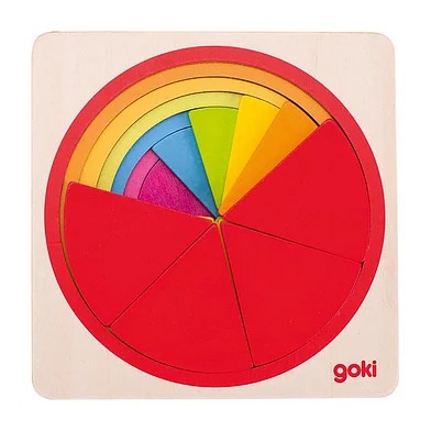 Goki Houten Lagenpuzzel 4+  | Speel je Wijs