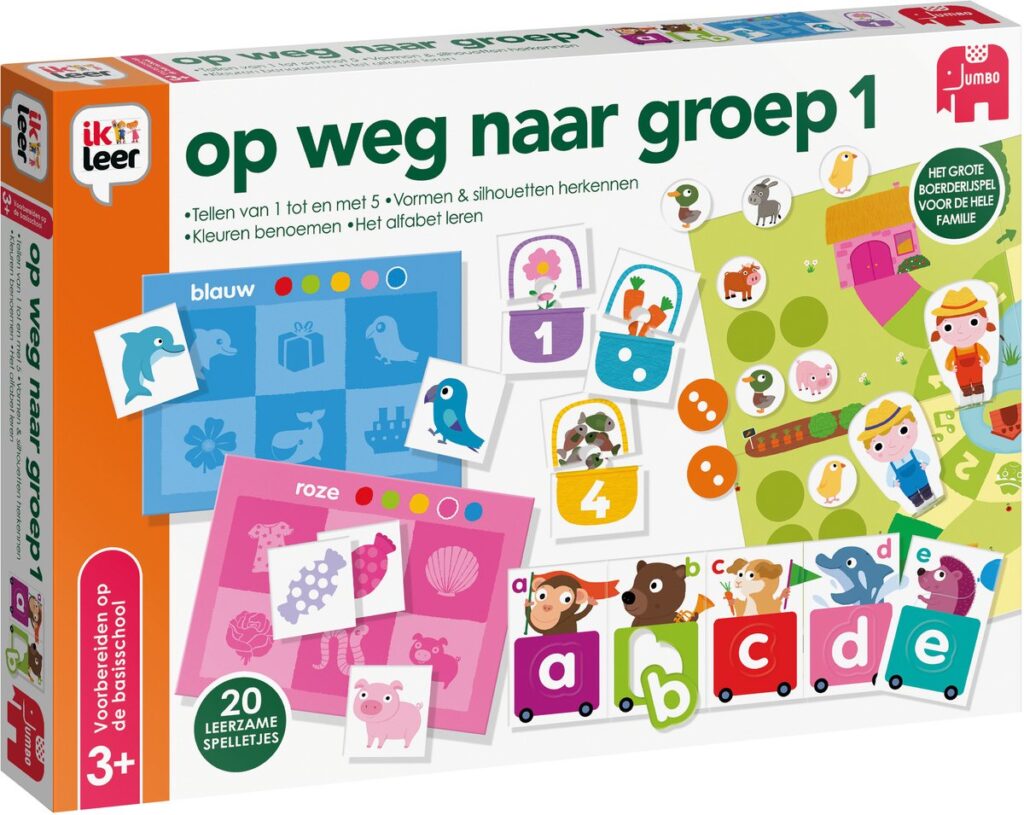 Jumbo Ik Leer - Op weg naar Groep 1 - 3+ | Speel je wijs