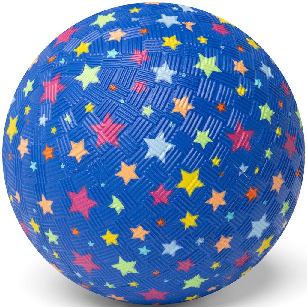 Little L – Rubber Bal Sterren - Small 13cm | Speel je Wijs