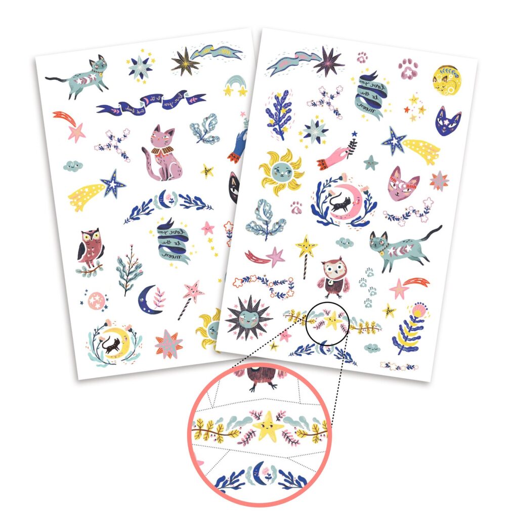 Djeco Djeco Tattoos - Sweet Dreams | Speel je Wijs