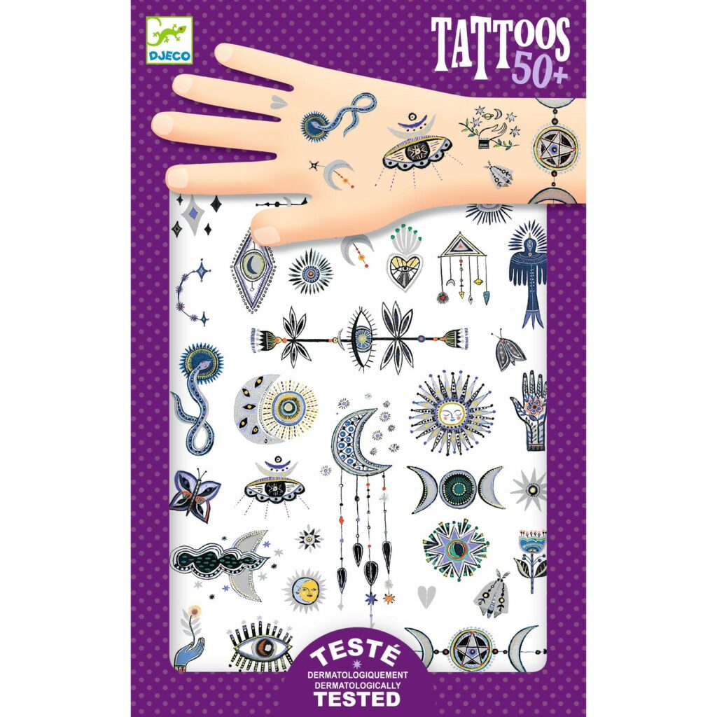 Djeco Djeco Tattoos - Wicca | Speel je Wijs