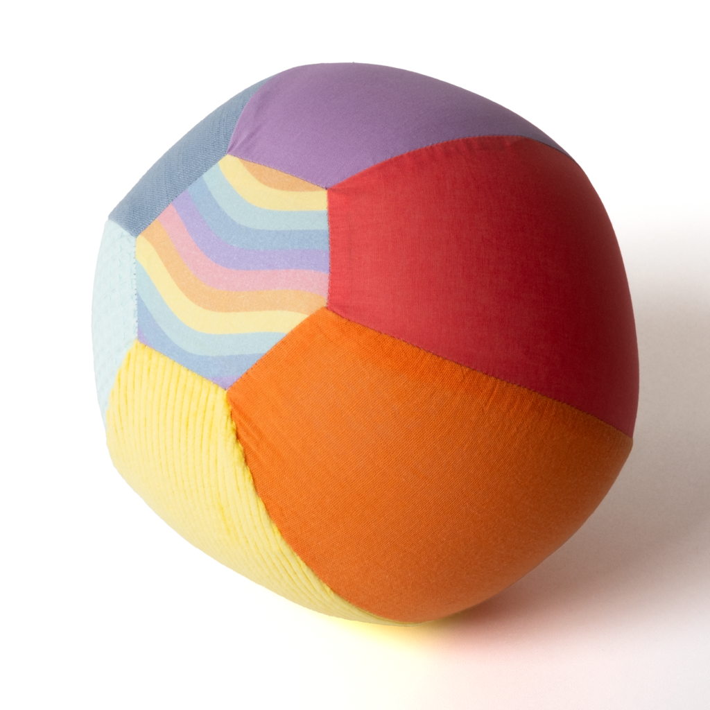 Little Botanic Label - Ballonbal - Regenboog | Speel je Wijs