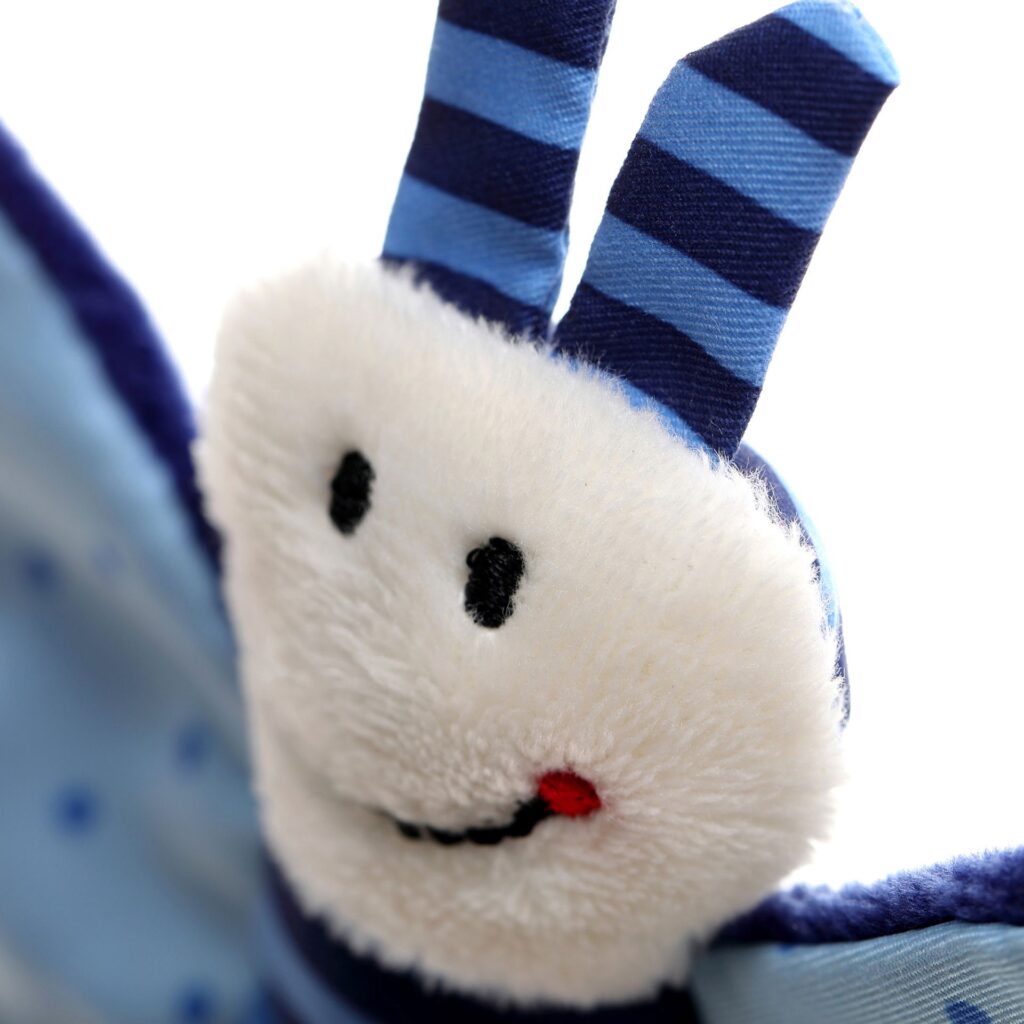 Sigikid Grijpspeeltje Knisper Vlinder - Blauw| Speel je Wijs