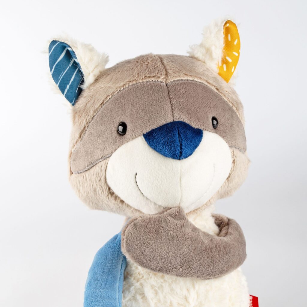 Sigikid Patchwork Sweety - Wasbeer 30cm | Speel je Wijs