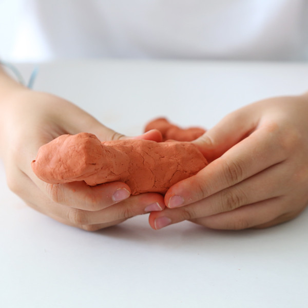 Primo Luchtdrogende Boetseerklei - Terracotta 500 gram | Speel je Wijs