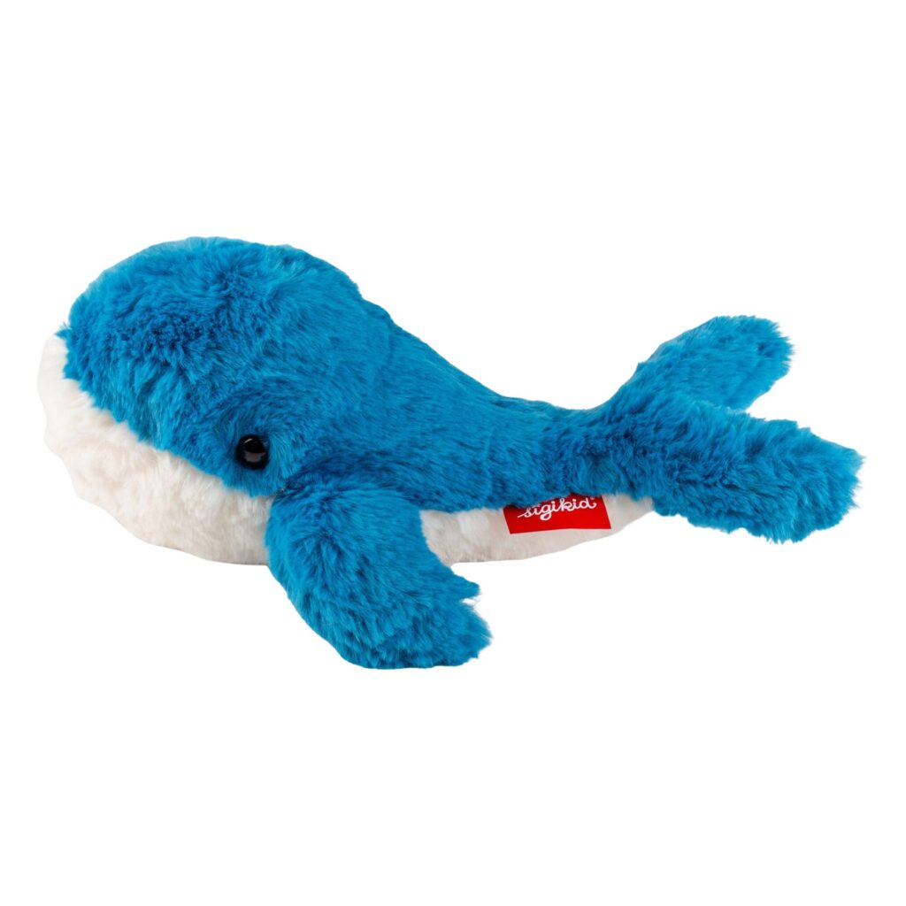 Sigikid Zijdezachte Knuffel - Whal 42cm | Speel je Wijs