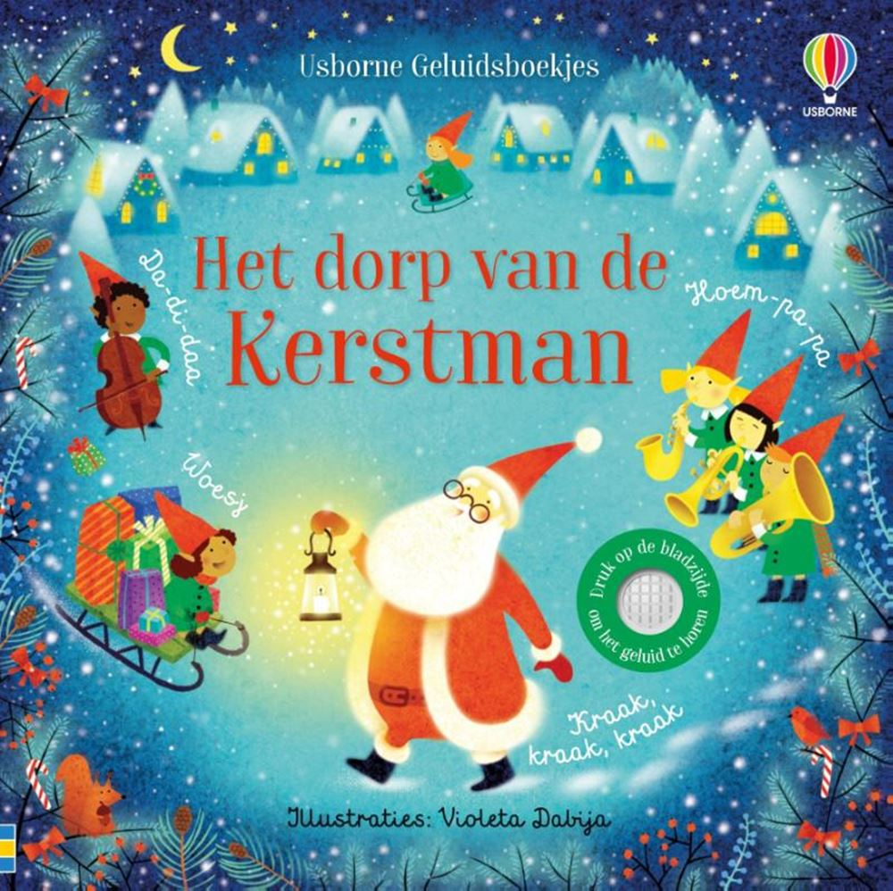 Usborne Geluidenboek Het dorp van de Kerstman 1+ | Speel je Wijs
