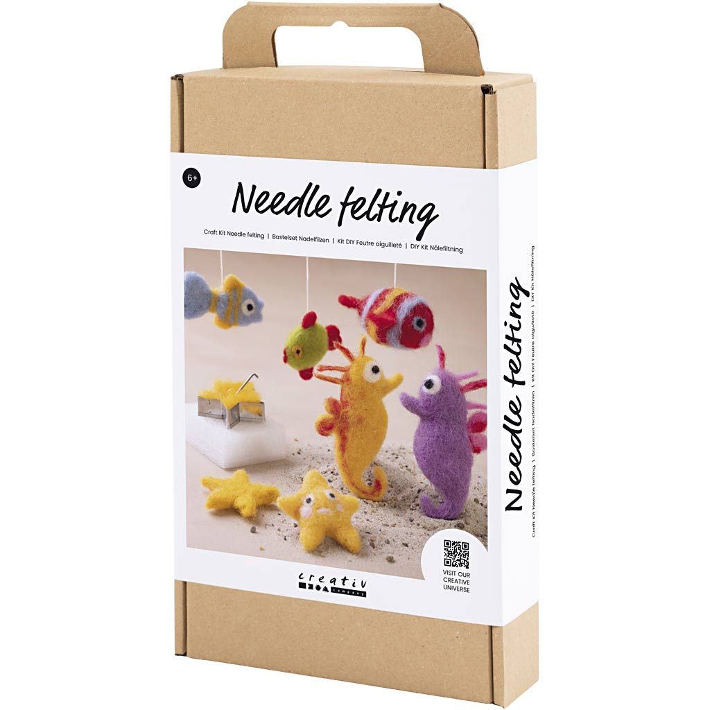 Creative Company Naaldviltpakket - Dieren in Water | Speel je Wijs