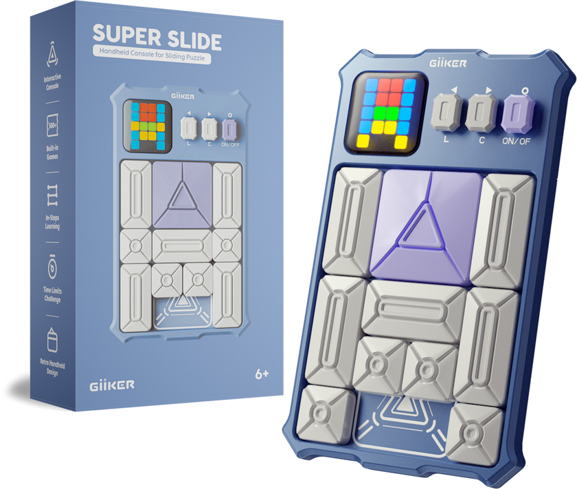 GiiKER Super Slide Lavender 6+ | Speel je Wijs