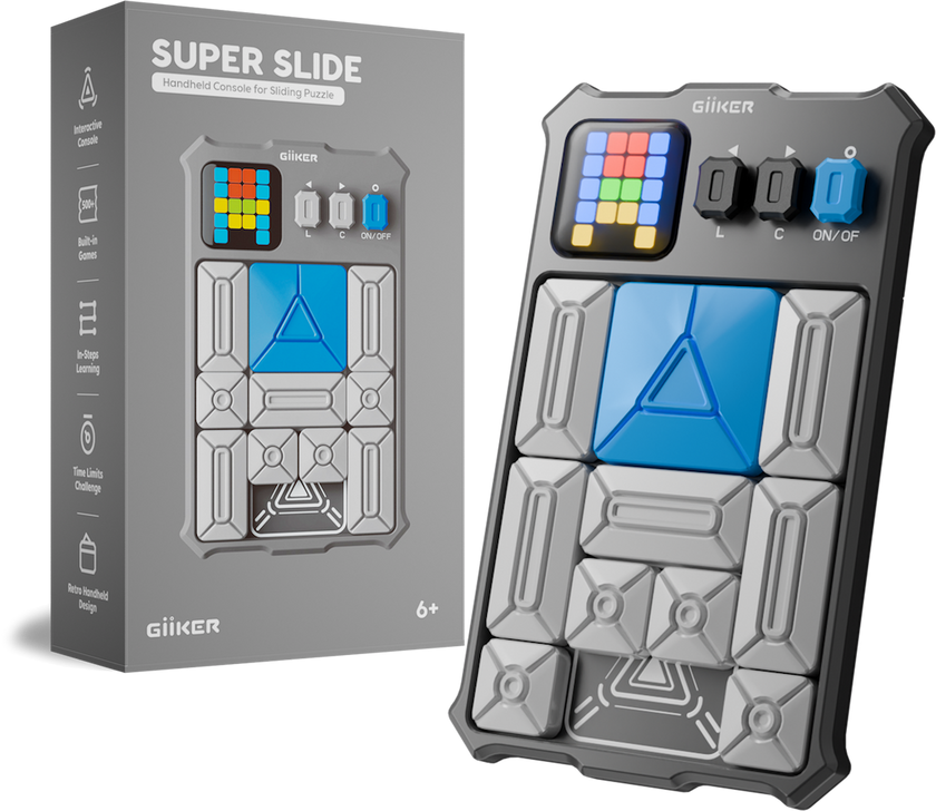 GiiKER Super Slide Moon Grey 6+ | Speel je Wijs
