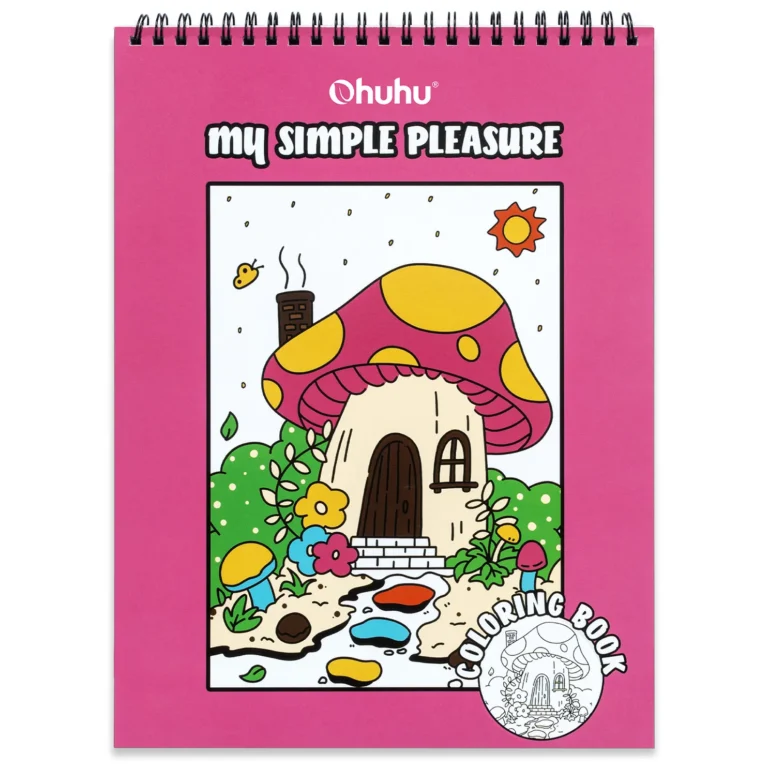 Ohuhu Kleurboek voor Alcoholmarkers - My simple pleasure | Speel je Wijs