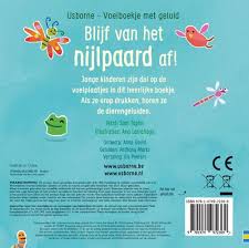 Usborne Geluidenboek - Blijf van het nijlpaard af! 1+ | Speel je Wijs