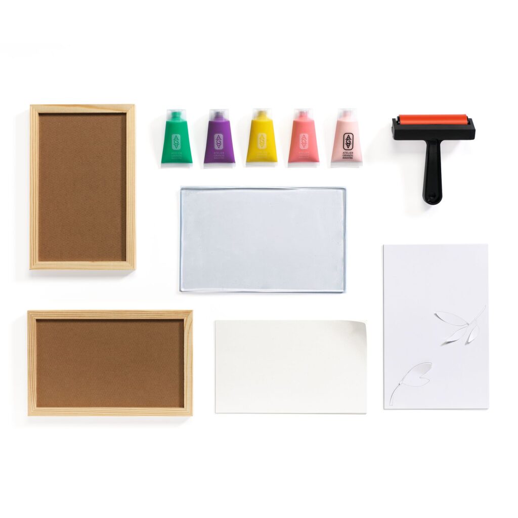 Djeco Knutselset Atelier 46  Afdrukken - Gel Printing 15+ | Speel je Wijs
