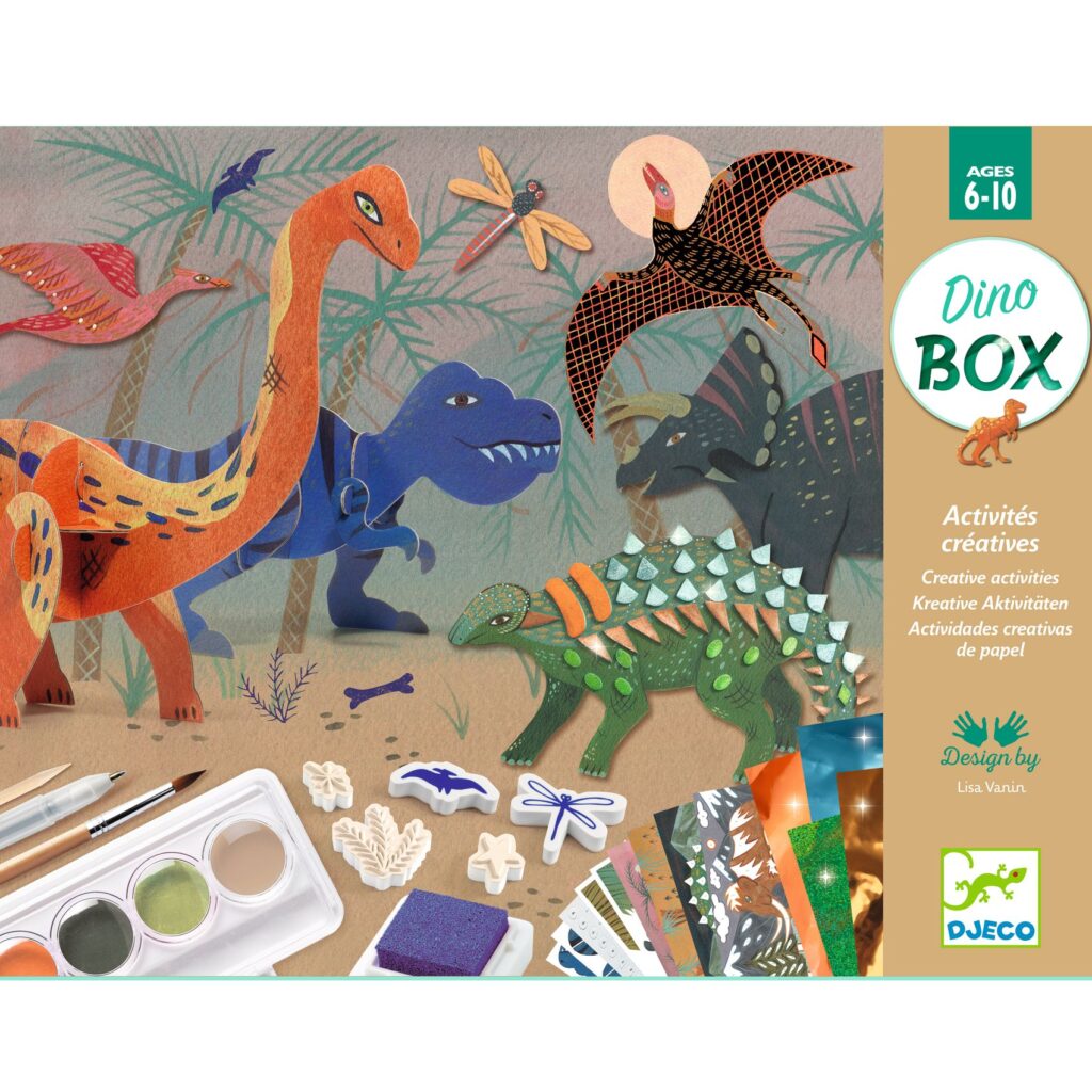 Djeco Multi Knutselset - Dino Box 6-10 jaar | Speel je Wijs