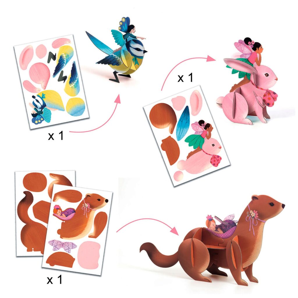 Djeco Multi Knutselset - Fairy Box 6-10 jaar | Speel je Wijs