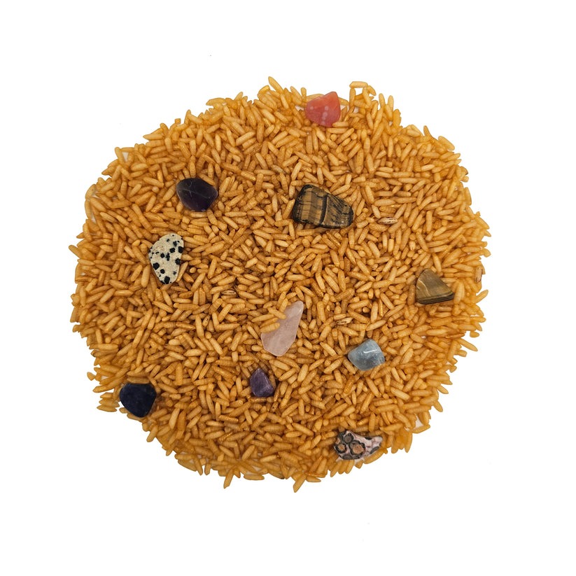 Grennn Speelrijst - Edelstenen mix - 750gram  | Speel je Wijs