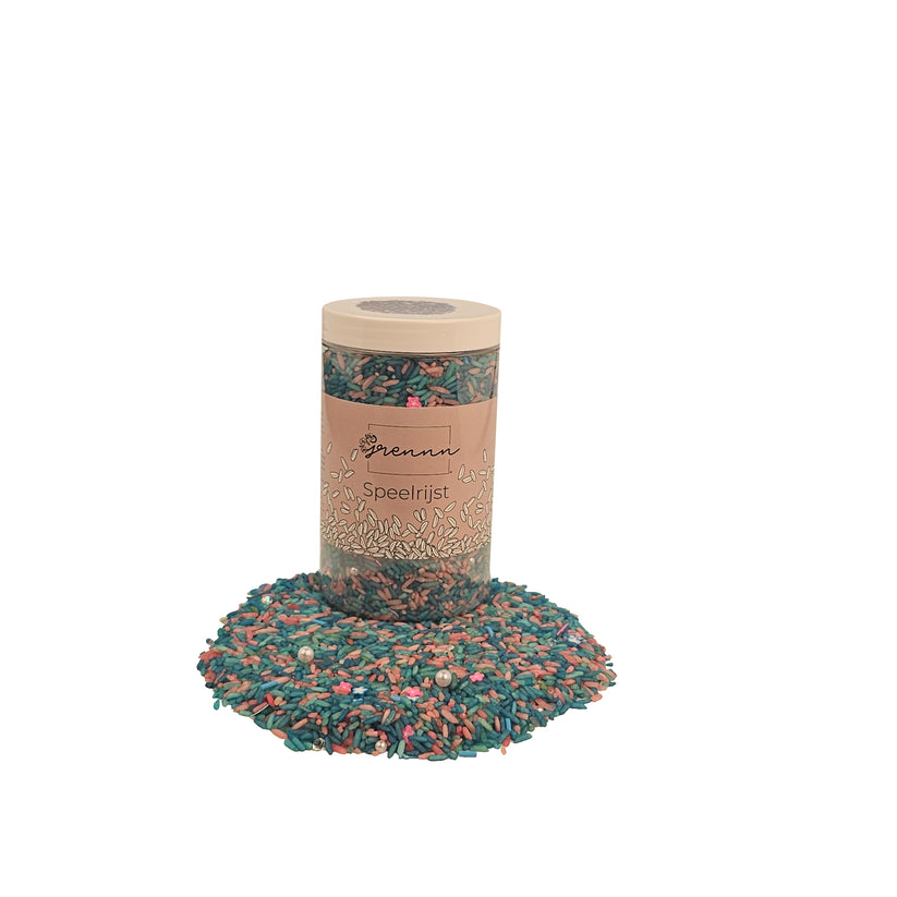 Grennn Speelrijst - Mermaid mix - 750gram | Speel je Wijs