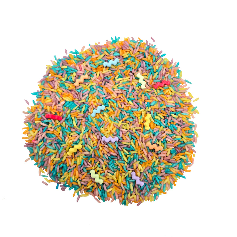 Grennn Speelrijst - Wave Pastel - 750gram  | Speel je Wijs