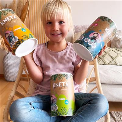 KNETÄ® - Natuurlijke Boetseerklei -  Groen 1000 gram 1+ | Speel je Wijs