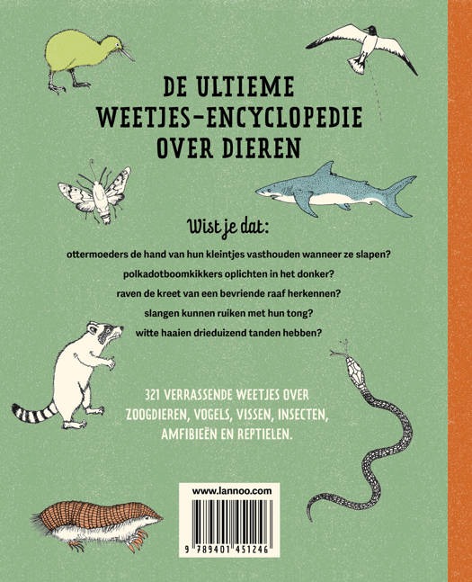 Lannoo 321 superslimme dingen die je moet weten over dieren 7+ | Speel je Wijs