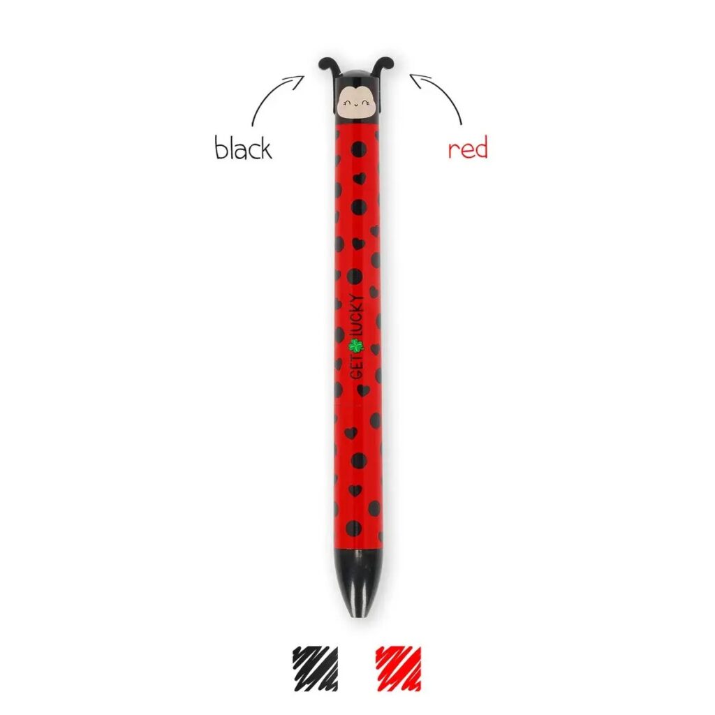 Legami Balpen Click & Clack - Ladybug | Speel je Wijs