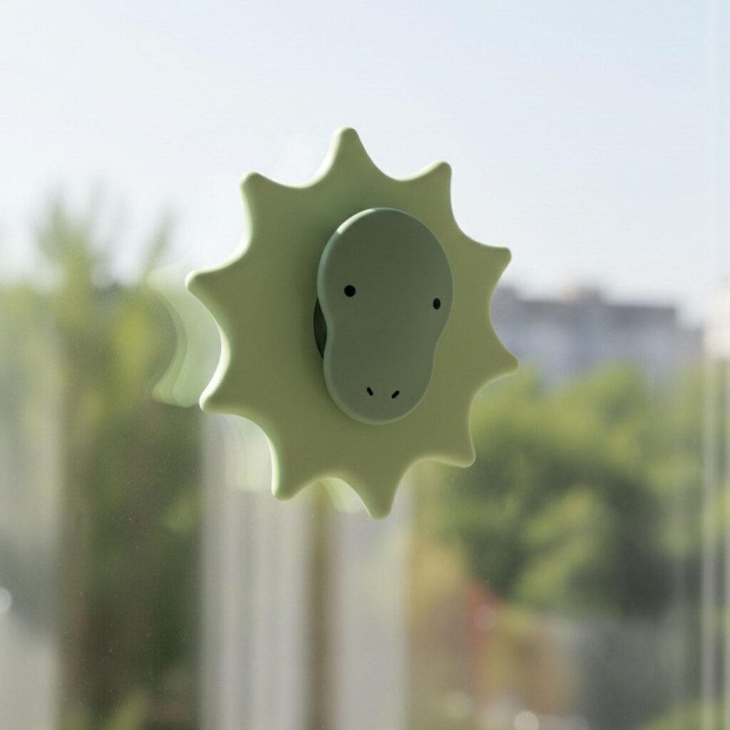 Little L - Babyspeelgoed - Dino spinner  | Speel je Wijs