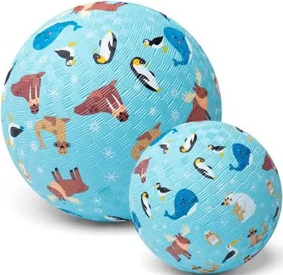 Little L - Rubber Bal Artic - Large 18cm | Speel je Wijs