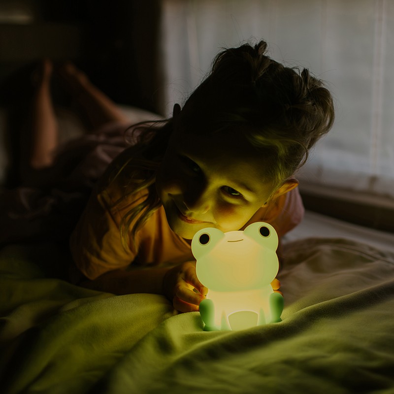 MARY’S Siliconen Nachtlamp - Frog  | Speel je Wijs