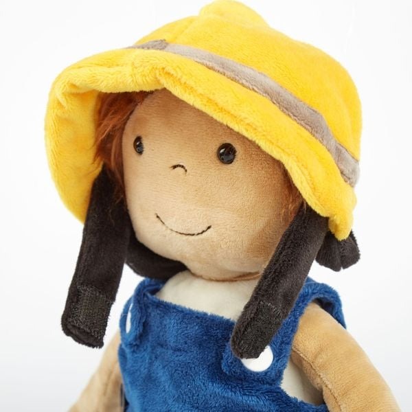 sigikid Leer- en aankleed Pop - Brandweerman | Speel je Wijs