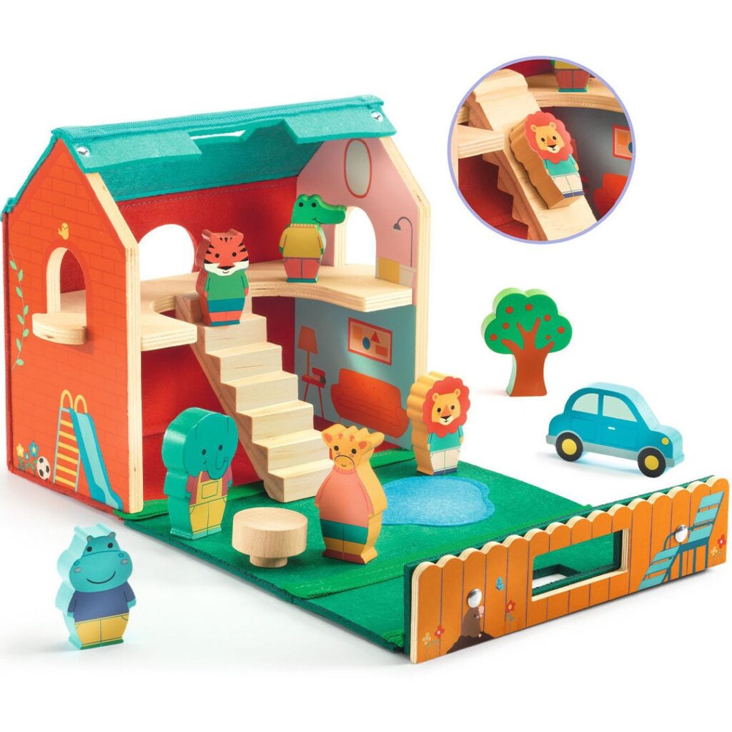 Djeco Poppenhuis - Softi House 18mnd+ | Speel je Wijs