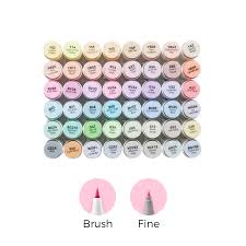 Ohuhu Honolulu B Alcohol Art Markers - Brush & Fine - 48 Sweetness | Speel je Wijs