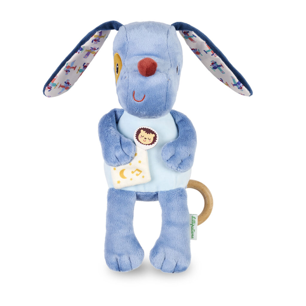 Lilliputiens Muziekknuffel Glow in the Dark - Jules de hond | Speel je Wijs