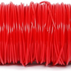 Springtouw PER METER - Rood