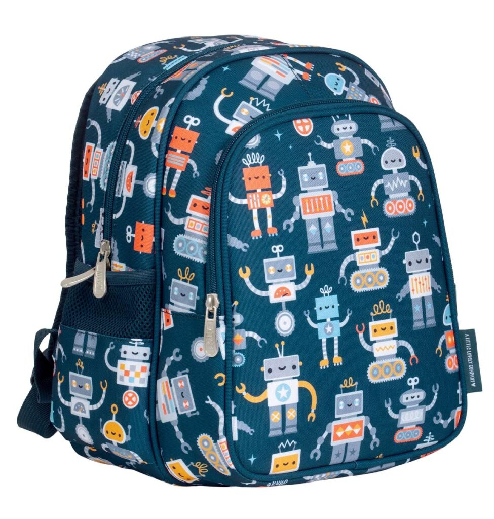 A Little Lovely  Company Rugzak - Robots | Speel je Wijs