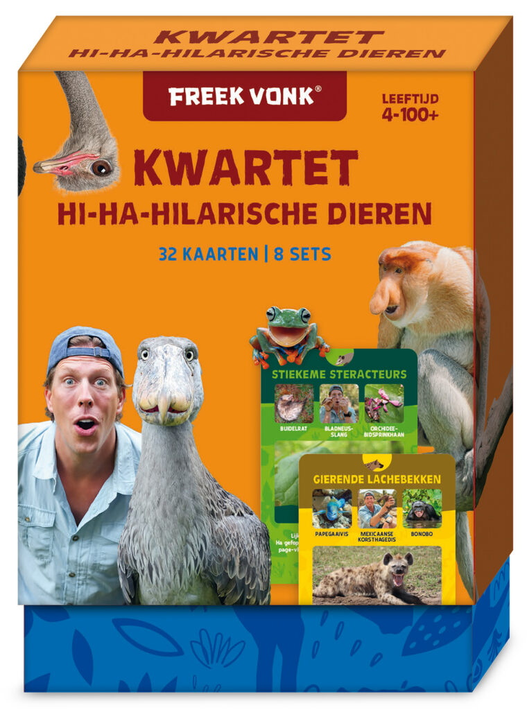 Freek Vonk Dierenkwartet - Hi Ha Hilarische Dieren 4+ | Speel je Wijs