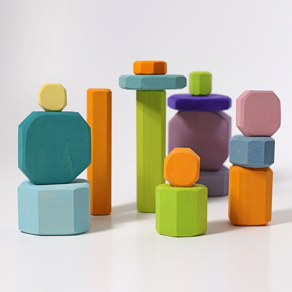 Grimm's houten Blokken - Tree Slices 3+ | Speel je Wijs