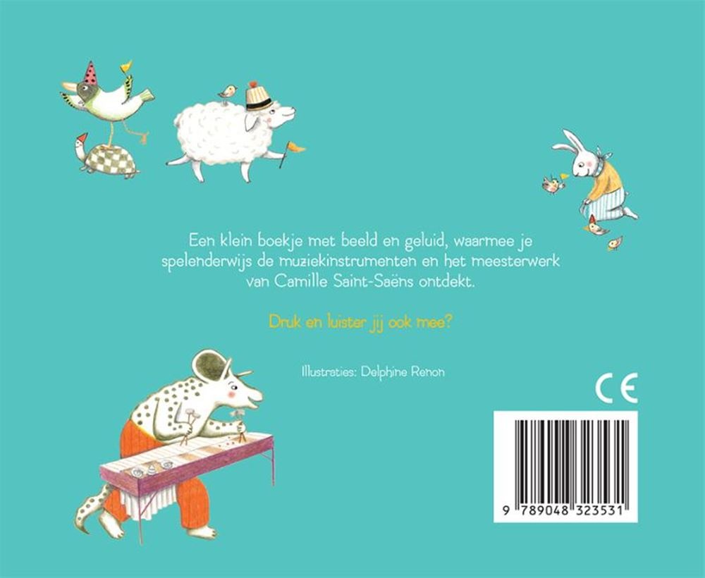 Veltman Mijn eerste klassieke Muziekboek - Carnaval der dieren en hun instrumenten 12mnd+ | Speel je Wijs