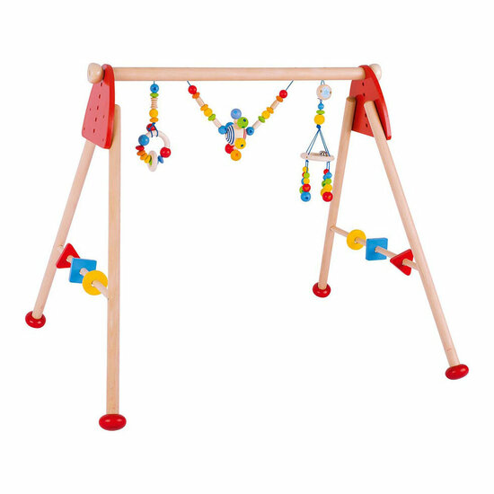 2063035671 Goki Houten Babygym Regenboog